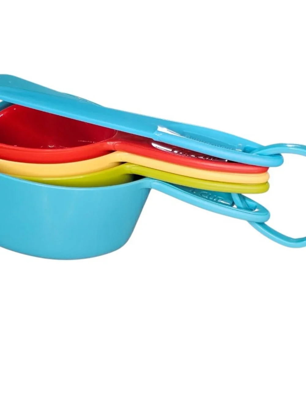Rubbermaid Nesting‎ Measuring Cups Plastic Multi-color